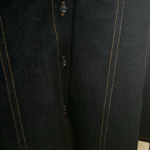 Grey Lab Denim Top - Picture 2 of 3